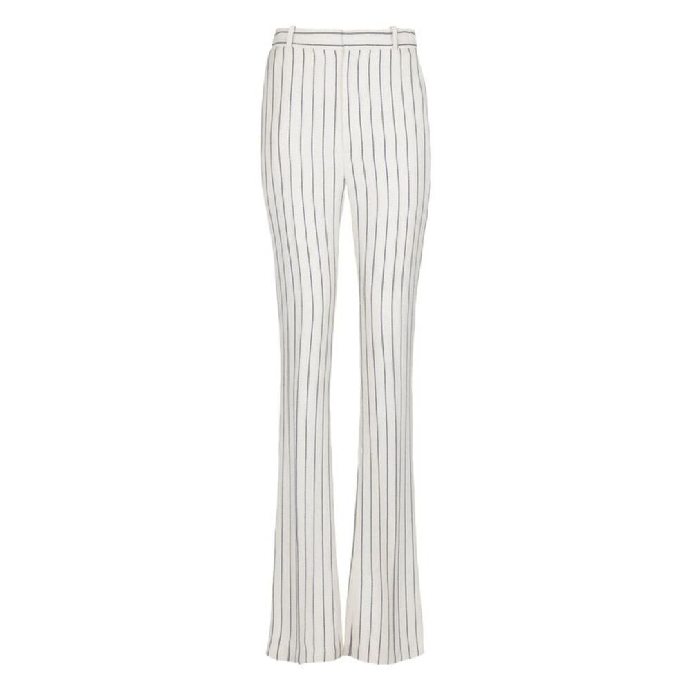 Balmain White Trousers - Straight Trousers Women